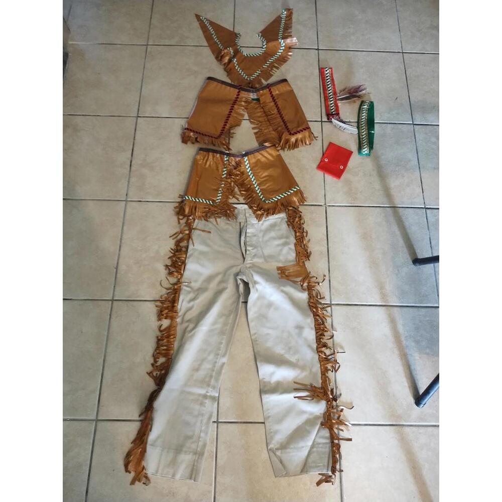 1960s Big E Levis Sears And Roebuck Indian Costume